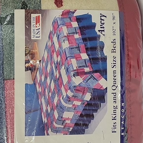 NEW Home Designs Fashion Print Blanket Poly/AcrylicKing/Queen 102"x90"Beacon USA - Picture 5 of 10